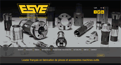 Desktop Screenshot of esve.fr